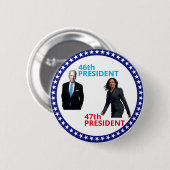 Joe Biden 46th President Ronde Button 5,7 Cm (Voorkant /achterkant)
