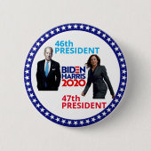 Joe Biden 46th President Ronde Button 5,7 Cm (Voorkant)