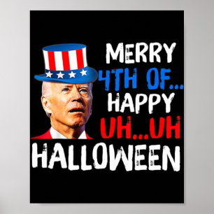 Joe Biden, 4 juli, verwarde vlooienveterij 4 van H Poster