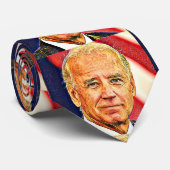 Joe Biden 4 USA_ Stropdas (Opgerold)