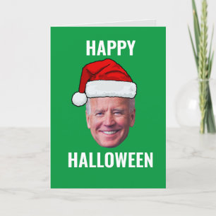 Joe Biden 4th van juli Happy Halloween Feestdagen Kaart