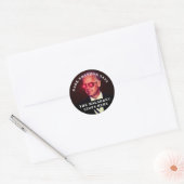 Joe Biden als Dark Brandon Button Ronde Sticker (Envelop)