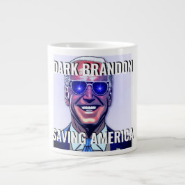 Joe Biden als Dark Brandon Giant Coffee Mok