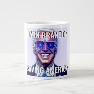 Joe Biden als Dark Brandon Giant Coffee Mok