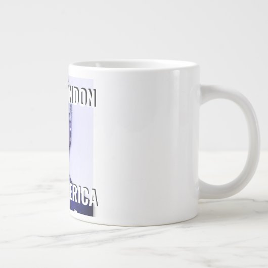 Joe Biden als Dark Brandon Giant Coffee Mok (Rechts)