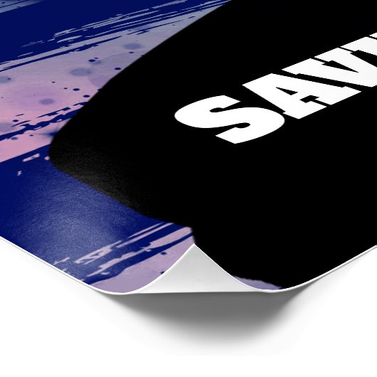 Joe Biden als Dark Brandon Perfect Poster (Hoek)