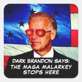 Joe Biden als Dark Brandon Sticker
