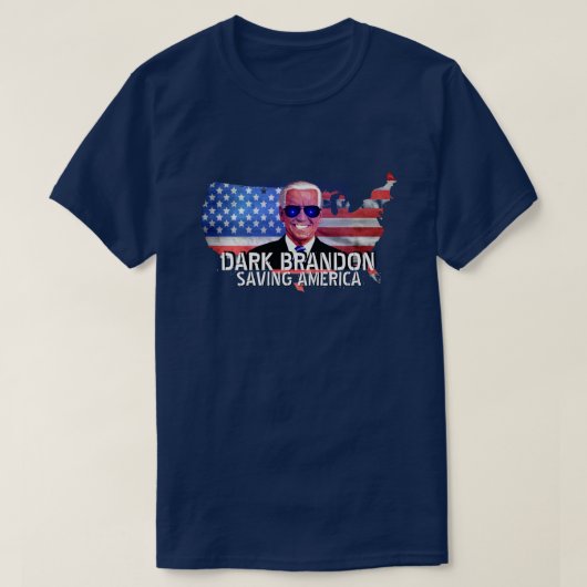 Joe Biden als Dark Brandon T-shirt (Design voorkant)