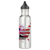 Joe Biden als Dark Brandon Waterfles (Rechts)