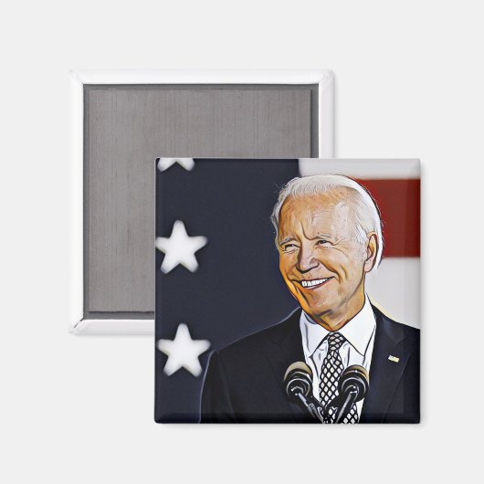 Joe Biden Art Magnet (Voorkant / Achterkant)