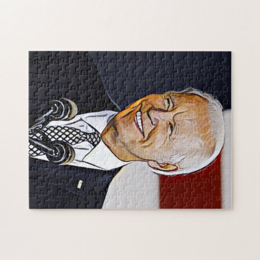 Joe Biden Art Puzzle Legpuzzel (Horizontaal)