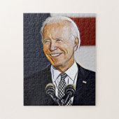 Joe Biden Art Puzzle Legpuzzel (Verticaal)