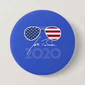Joe Biden Aviators 2020 Ronde Button 7,6 Cm (Voorkant)