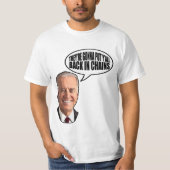 Joe Biden Back in Chains T-shirt (Voorkant)