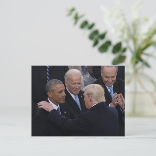 Joe Biden, Barack Obama & Trump Briefkaart (Staand voorkant)