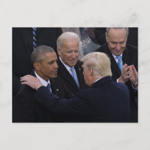 Joe Biden, Barack Obama & Trump Briefkaart