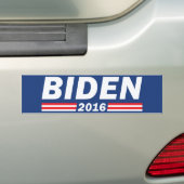 Joe Biden, Biden 2016 Bumpersticker (Op auto)