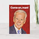 Joe Biden Birthday Game Show Host Kaart (Voorkant)