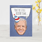 Joe Biden Birthday: Je bent nog steeds Biden Time Kaart (Gele Bloem)