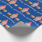 JOE BIDEN BIRTHDAY JE WEET DE DINGEN WRAPPING PA CADEAUPAPIER (Hoek)