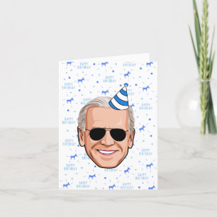 Joe Biden Birthday Pet Kaart