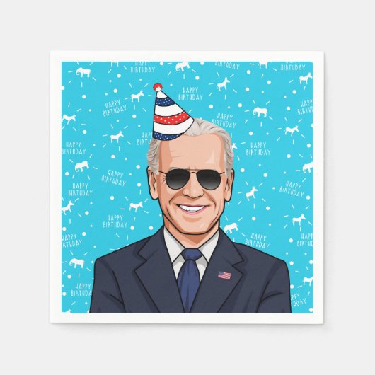 Joe Biden Birthday Servet (Voorkant)