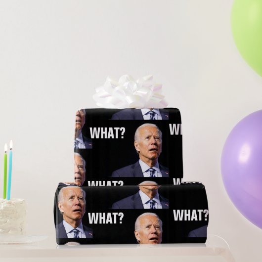 JOE BIDEN BIRTHDAY WRAPPING PAPIER (Feestgeschenken)