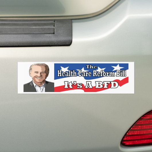 Joe Biden Bumpersticker (Op auto)
