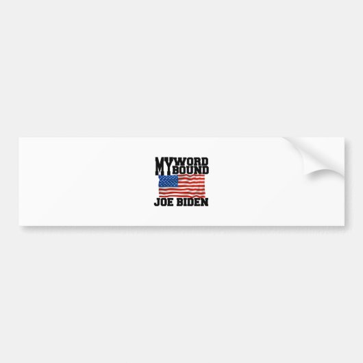 JOE BIDEN BUMPERSTICKER (Voorkant)