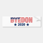 JOE BIDEN BUMPERSTICKER - BYE DON 2020 (Voorkant)