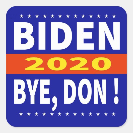 Joe Biden campagne sticker (Voorkant)
