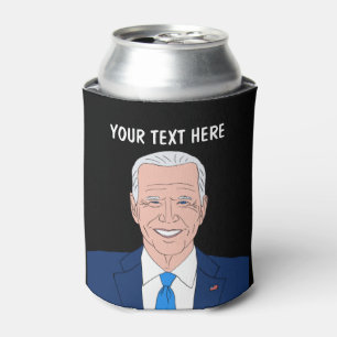 Joe Biden cartoon caricature portret douane Blikjeskoeler