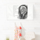 Joe Biden & Citatierand Spandoek (Insitu)