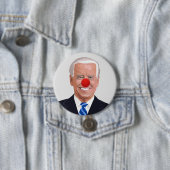 JOE BIDEN CLOWN BUTTONNEN RONDE BUTTON 7,6 CM (In situ)