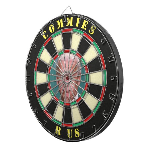 Joe Biden Commies R Us Dartboard Dartbord (Voorkant Rechts)