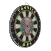 Joe Biden Commies R Us Dartboard Dartbord (Voorkant Links)