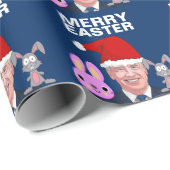JOE BIDEN CONFUSED CHRISTMAS WRAPPING PAPER CADEAUPAPIER (Rol Hoek)