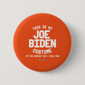 Joe Biden Costume Ronde Button 5,7 Cm (Voorkant)