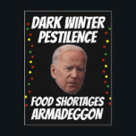 JOE BIDEN DARK WINTER CHRISTMAS BRIEFKAARTEN<br><div class="desc">JOE BIDEN DARK WINTER BRIEFKAART</div>