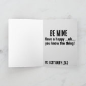 JOE BIDEN DARK WINTER GOTHIC VALENTIJNSDAG CARDS KAART (Binnen)