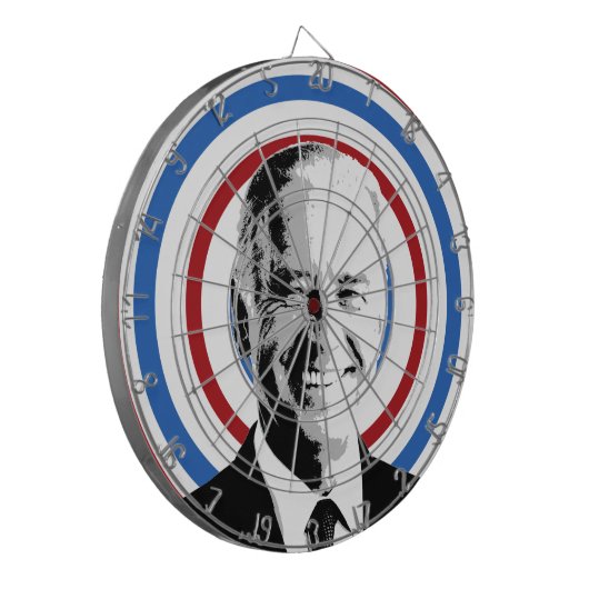 Joe Biden Dart Board Dartbord (Voorkant Links)