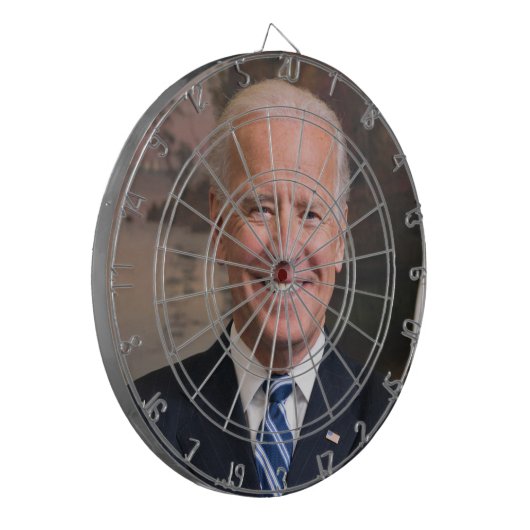 Joe Biden Dartbord (Voorkant Links)
