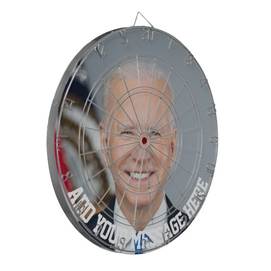Joe Biden Dartbord (Voorkant Links)