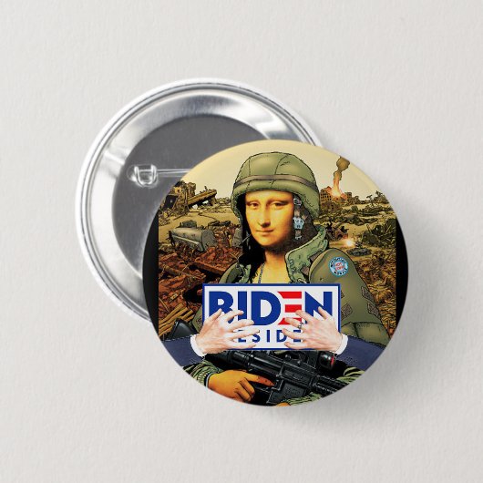 Joe Biden Deconstructed Ronde Button 5,7 Cm (Voorkant /achterkant)