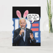 Joe Biden Easter Kaart (Voorkant)