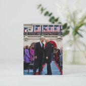 Joe. Biden en Barack Obama Briefkaart (Staand voorkant)