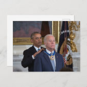 Joe Biden en Barack Obama Briefkaart (Voorkant / Achterkant)