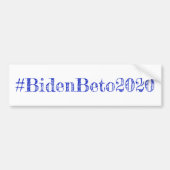 Joe Biden en Beto O'Rouke in 2020 Bumpersticker (Voorkant)
