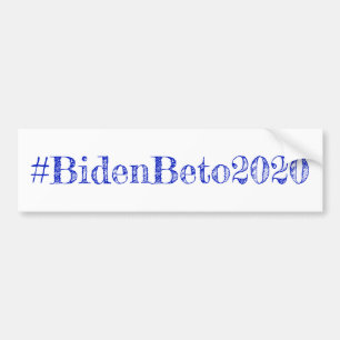 Joe Biden en Beto O'Rouke in 2020 Bumpersticker