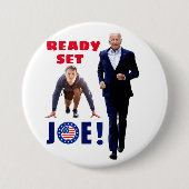 Joe Biden en Joe Kennedy Ronde Button 7,6 Cm (Voorkant)